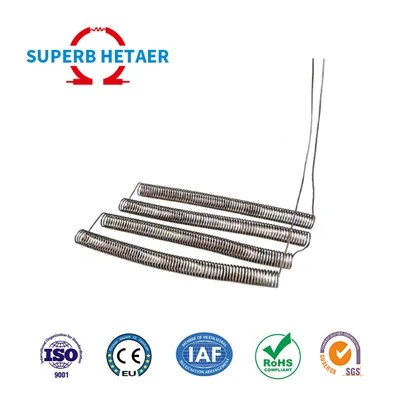 Cr15ni60 Sreang Téimh Coil Bíseach Alloy Le haghaidh Foirnéise Fholúis
